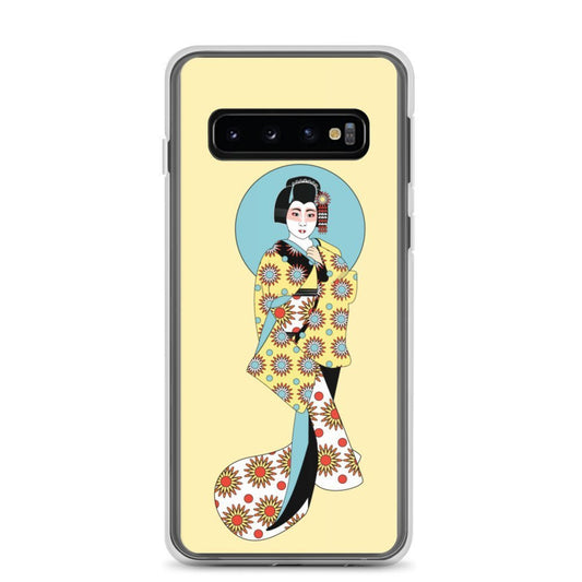 Samsung Galaxy Phone Case Accessory - S10 S10+ S10e S20 S20p S20u - Geisha Girl - WeezWomp
