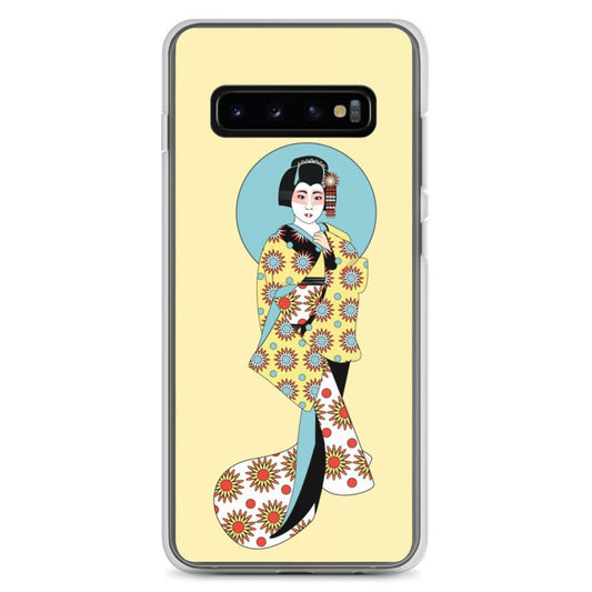 Samsung Galaxy Phone Case Accessory - S10 S10+ S10e S20 S20p S20u - Geisha Girl - WeezWomp