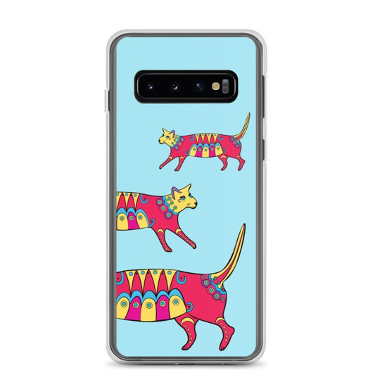 Samsung Galaxy Phone Case Accessory S10 S10+ S10e S20 S20p S20u - Kitty Cats - WeezWomp