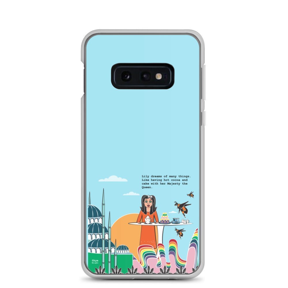 Samsung Galaxy Phone Case Accessory S10 S10+ S10e S20 S20p S20u - Lily Dreams of Cake - WeezWomp