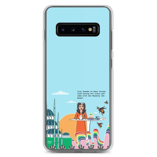 Samsung Galaxy Phone Case Accessory S10 S10+ S10e S20 S20p S20u - Lily Dreams of Cake - WeezWomp