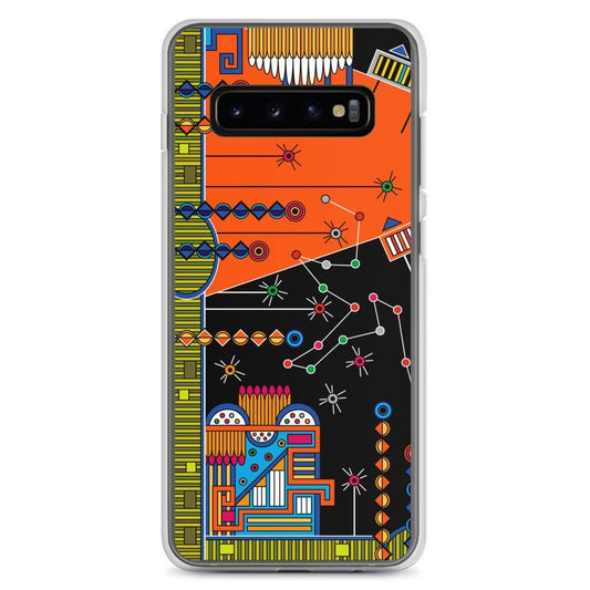Samsung Galaxy Phone Case Accessory S10 S10+ S10e S20 S20p S20u - Winding Sun - WeezWomp