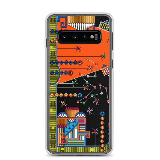 Samsung Galaxy Phone Case Accessory S10 S10+ S10e S20 S20p S20u - Winding Sun - WeezWomp