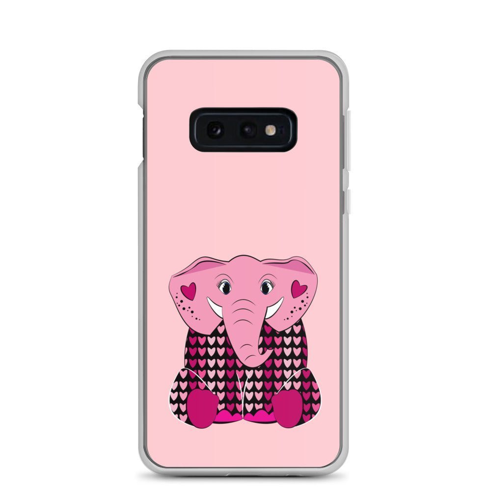 Samsung Galaxy Protective Cell Phone Case Accessory - Pink Elephant by WeezWomp - WeezWomp