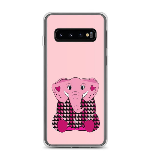 Samsung Galaxy Protective Cell Phone Case Accessory - Pink Elephant by WeezWomp - WeezWomp