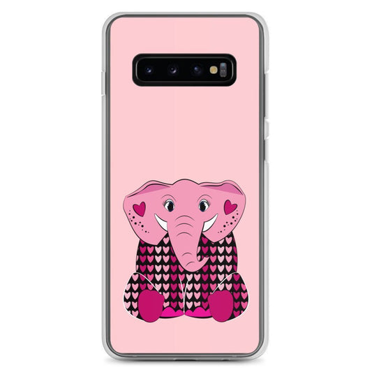 Samsung Galaxy Protective Cell Phone Case Accessory - Pink Elephant by WeezWomp - WeezWomp