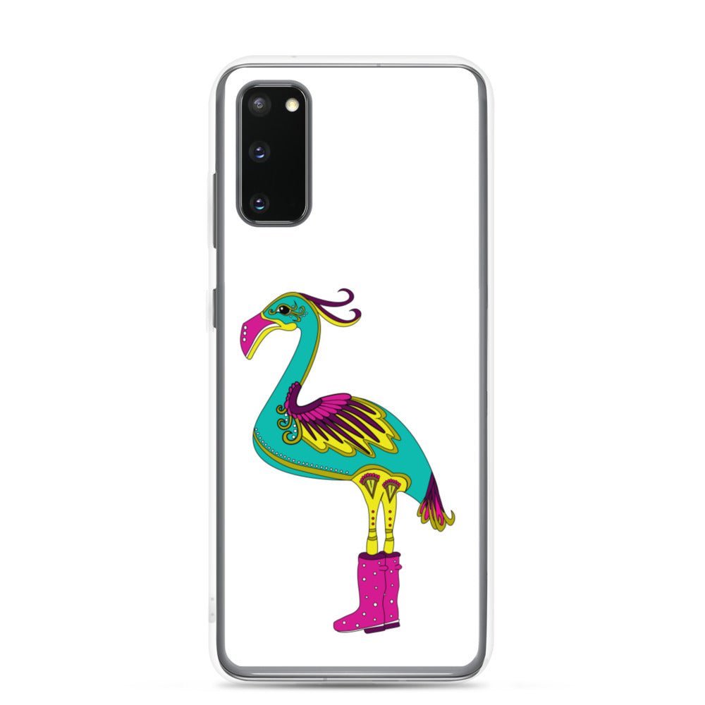 Samsung Galaxy Phone Case Accessory S10 S10+ S10e S20 S20p S20u - Flamingo - WeezWomp