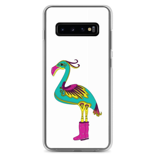 Samsung Galaxy Phone Case Accessory S10 S10+ S10e S20 S20p S20u - Flamingo - WeezWomp