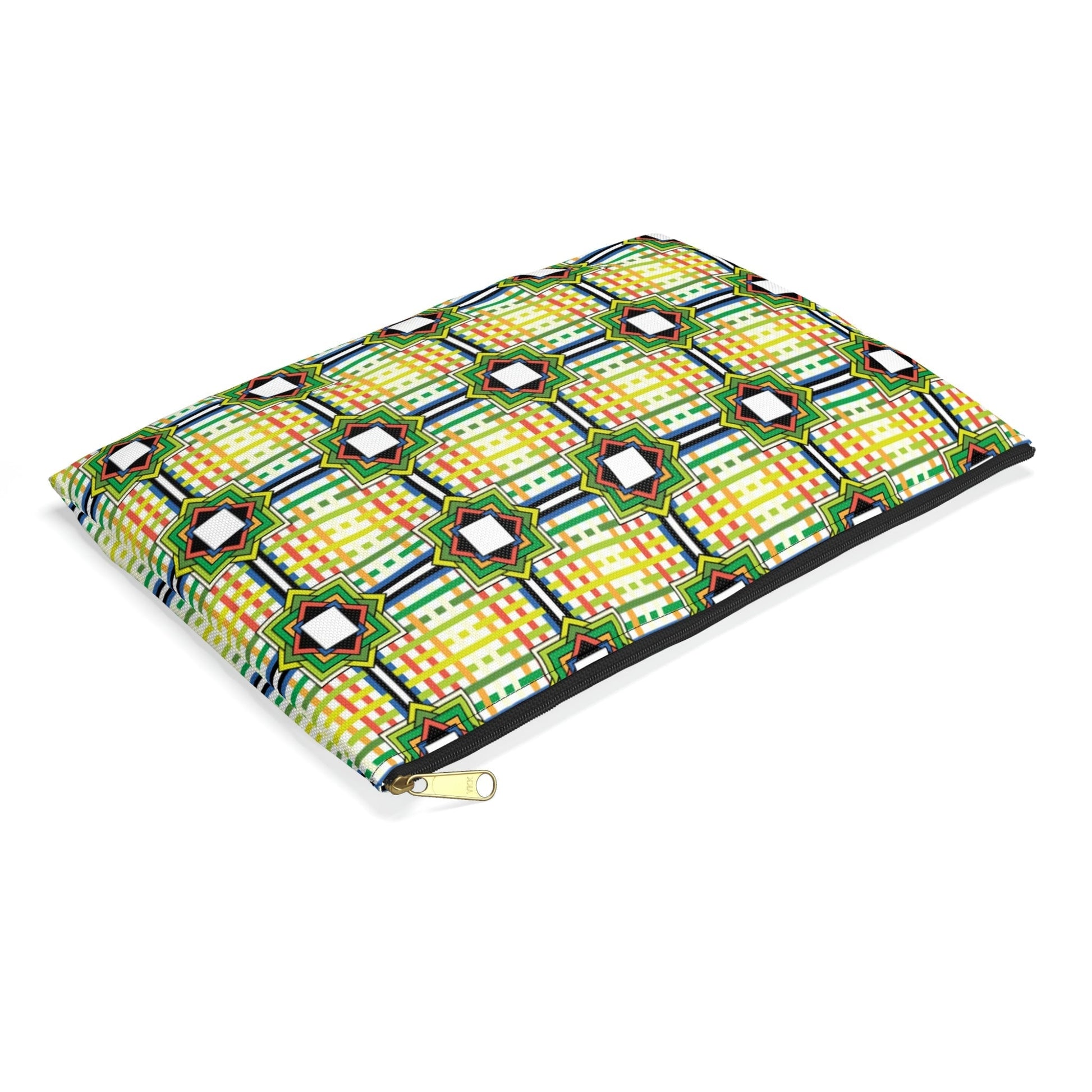 Squared Up Travel Pouch Organizer Cosmetic Bag / Cosmetic Bags / Makeup Bags / Toiletry Bag / Waterproof Beauty Bag - WeezWomp