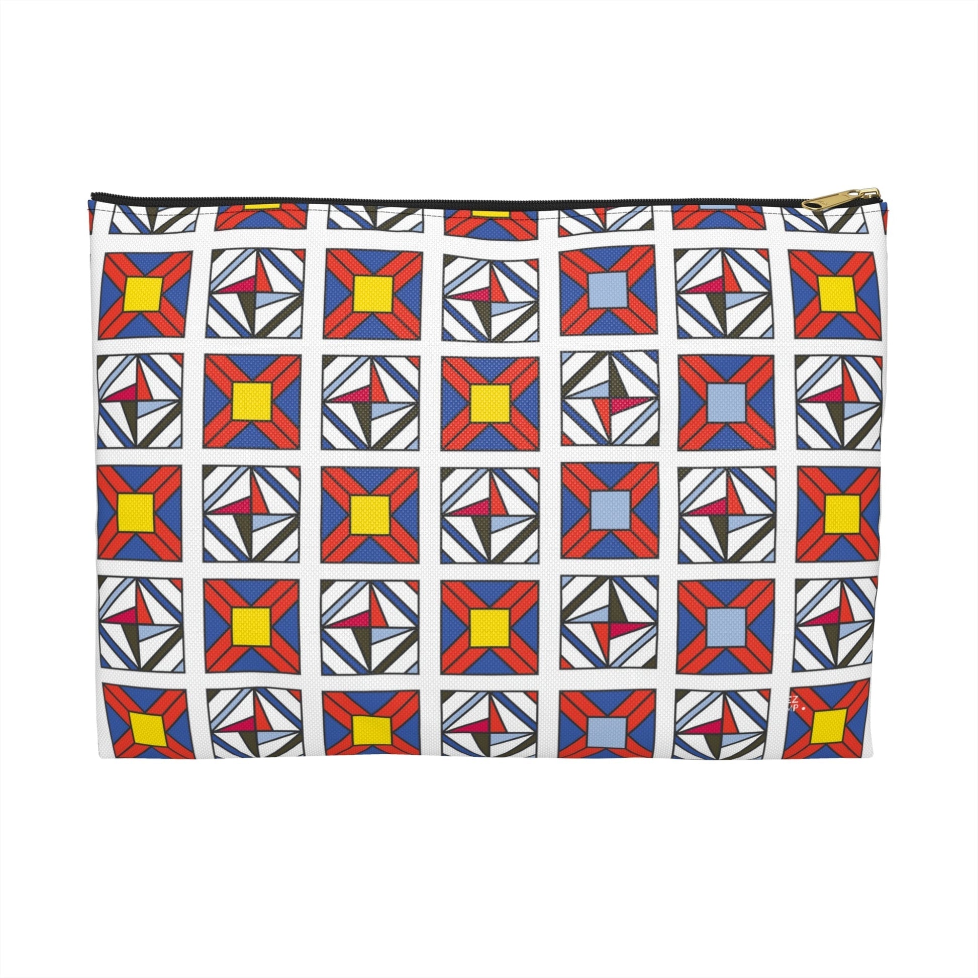 Star of Spring Quilt Travel Pouch Organizer Cosmetic Bag / Cosmetic Bags / Makeup Bags / Toiletry Bag / Waterproof Beauty Bag - WeezWomp