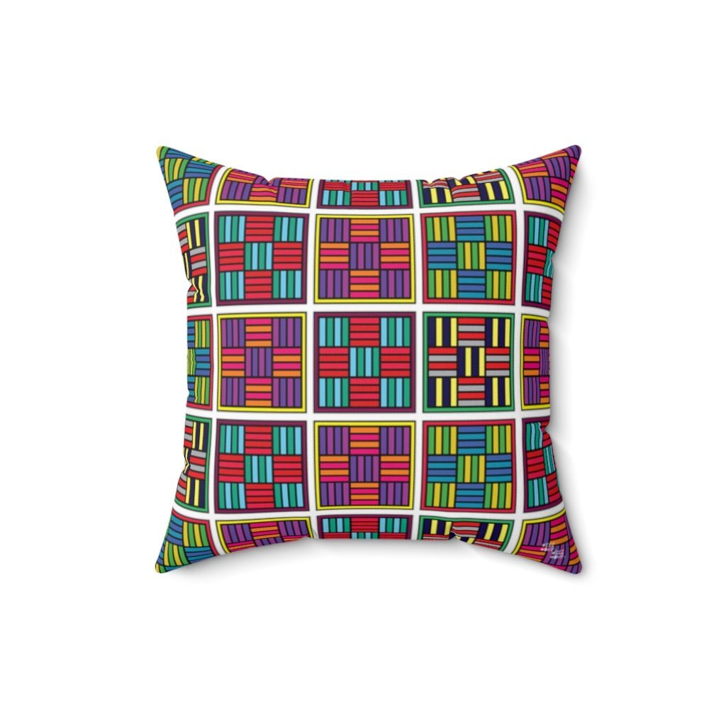 THROW PILLOW, Quilt Pillows, Farmhouse Decor, Accent Square Pillow, Retro Decor, Fun Home Decor, Colts Corral - WeezWomp