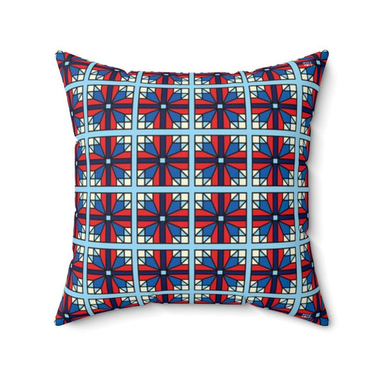 THROW PILLOW, Quilt Pillows, Farmhouse Decor, Accent Square Pillow, Retro Decor, Fun Home Decor, Stars Over Tennessee - WeezWomp