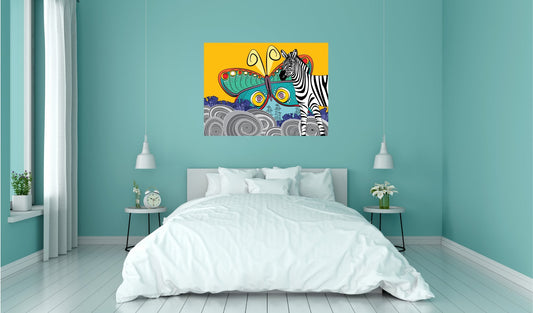 Wall Art, Folk Art, Contemporary Art, Pop Art, Retro Art, Fine Art, Modern Art, Contemporary Art, Extra Large Wall Art The Far Reach - WeezWomp