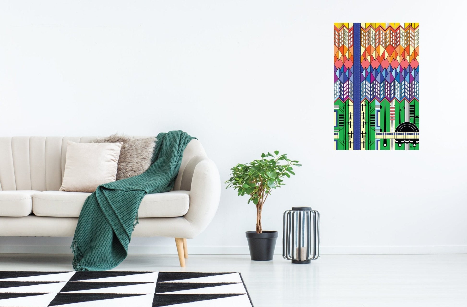 Wall Decor, Wall Art, Folk Art, Contemporary Art, Pop Art, Retro Art, Fine Art, Modern Art - WeezWomp