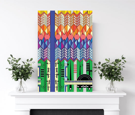 Wall Decor, Wall Art, Folk Art, Contemporary Art, Pop Art, Retro Art, Fine Art, Modern Art - WeezWomp
