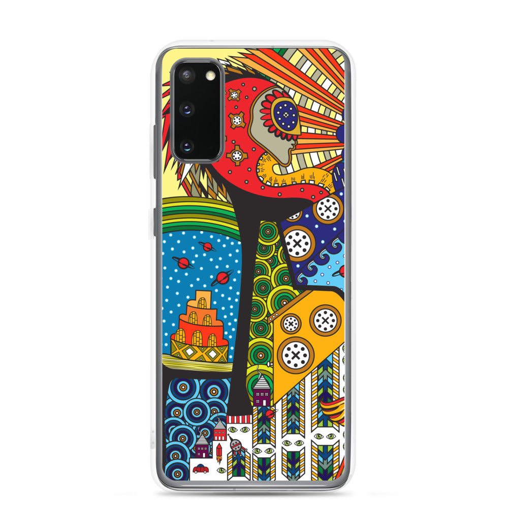 Samsung Galaxy Phone Case Accessory S10 S10+ S10e S20 S20p S20u - Alien Invasion I