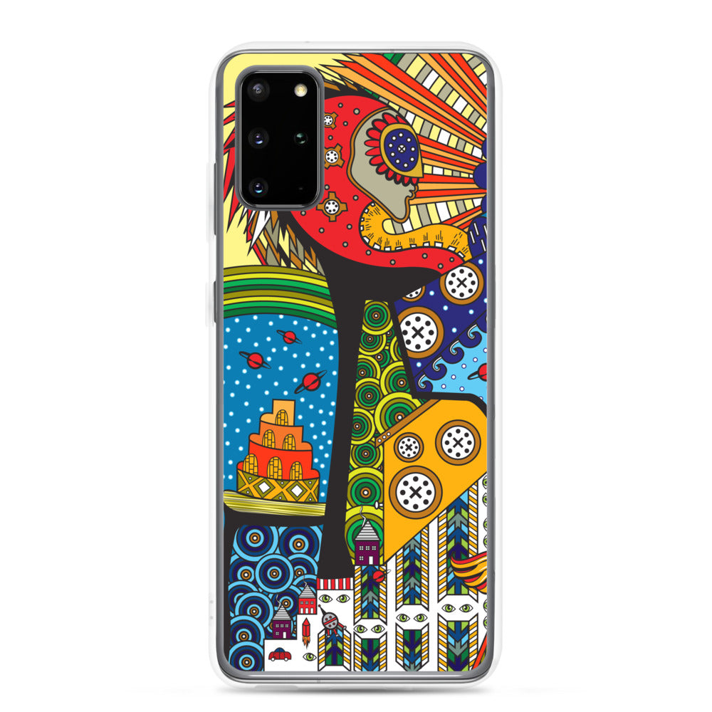 Samsung Galaxy Phone Case Accessory S10 S10+ S10e S20 S20p S20u - Alien Invasion I